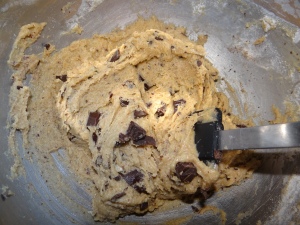 Cookies à la farine d'épeautre & aux pépites de chocolat