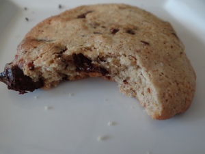 Cookies à la farine d'épeautre & aux pépites de chocolat